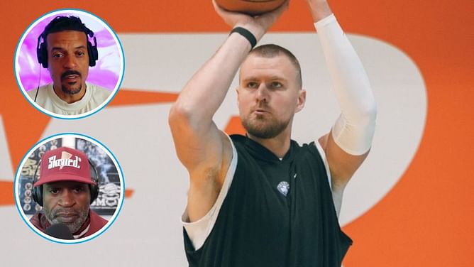 Watch: Matt Barnes & Stephen Jackson hilariously struggle to pronounce Kristaps Porzingis' injury term