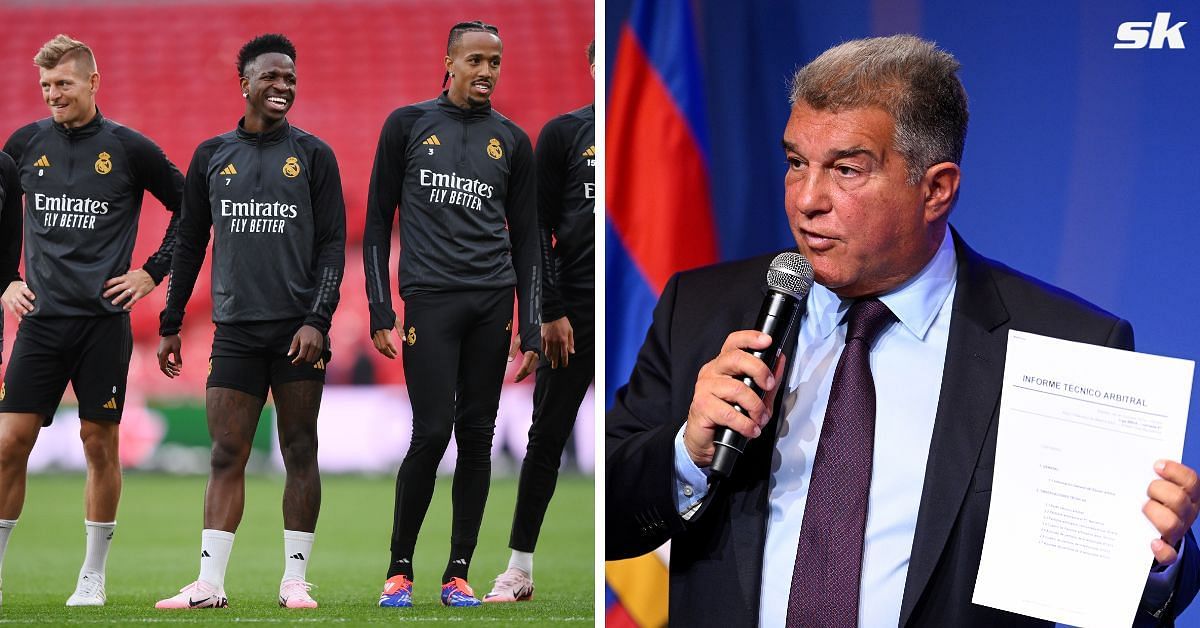 Barcelona president Joan Laporta raises big accusation against Real Madrid