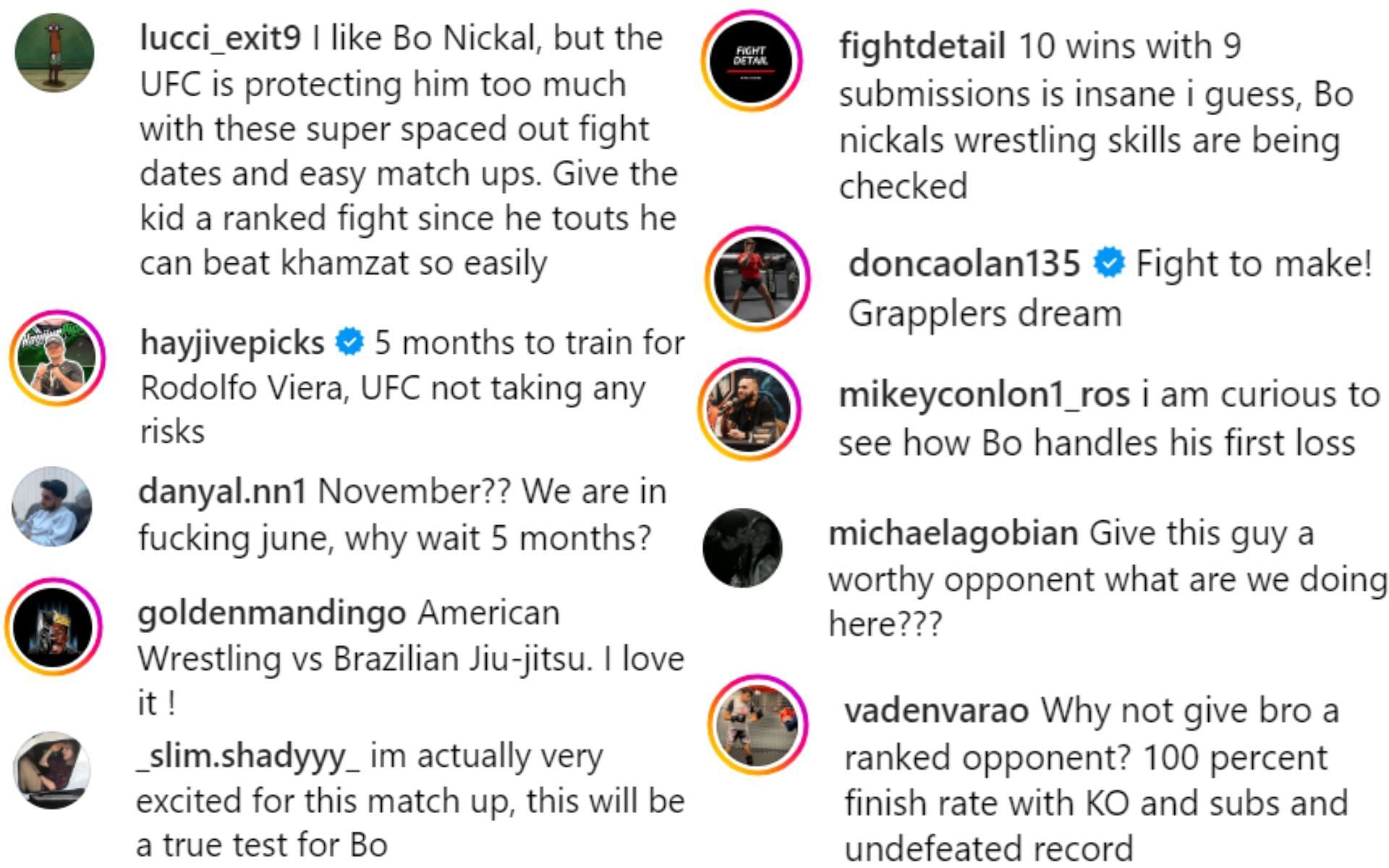 "UFC Is Protecting Him Too Much" - Fans React To Bo Nickal's Rumored ...