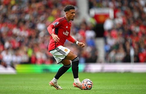 Manchester United winger Jadon Sancho
