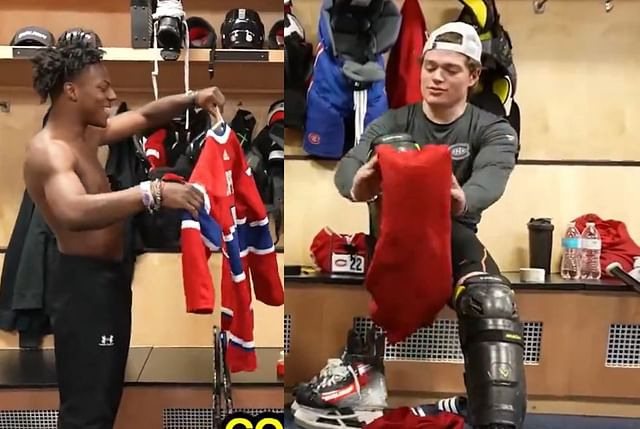 IShowSpeed receives special gift from Montreal Canadiens