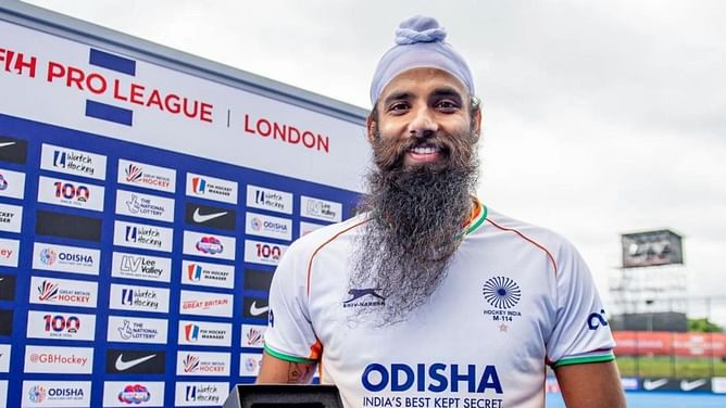 "The aim is to be close to my best version for Paris 2024 Olympics" - Jarmanpreet Singh