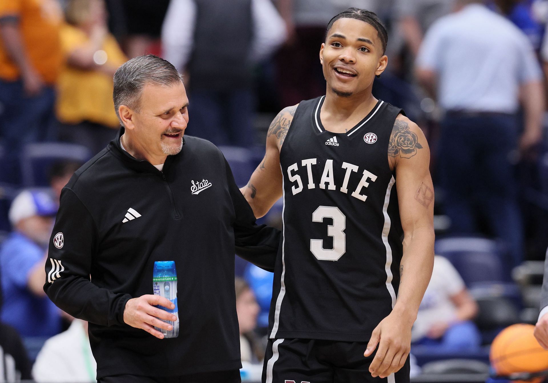 Mississippi State guard Shakeel Moore transfers to Bill Self's Kansas ...