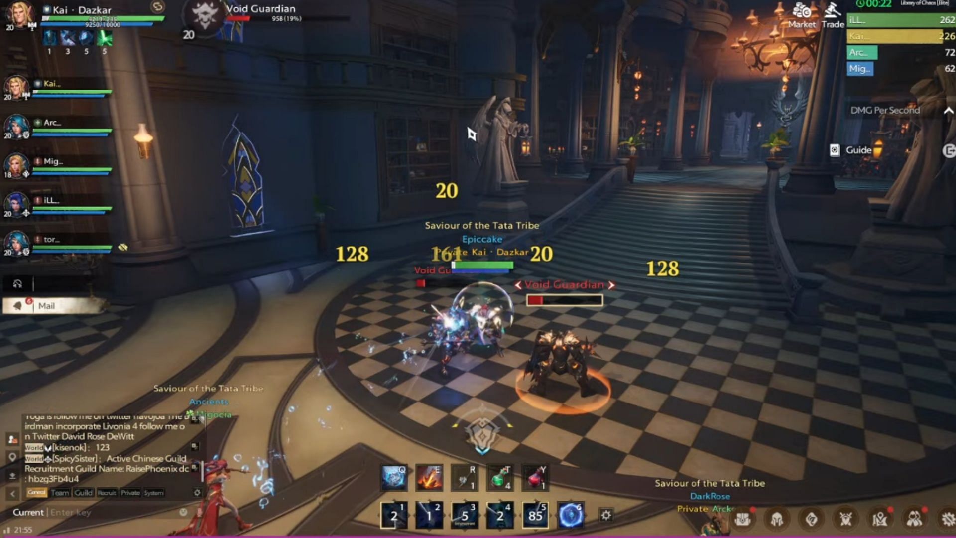 Playing a Paladin tank is pretty easy, but it&#039;s also reliable and fun (Image via Tencent)