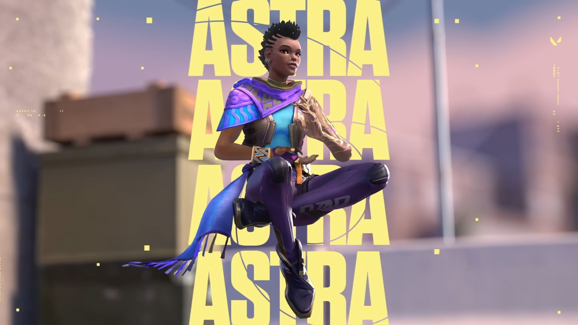 Astra from her gameplay trailer (Image via Riot Games)