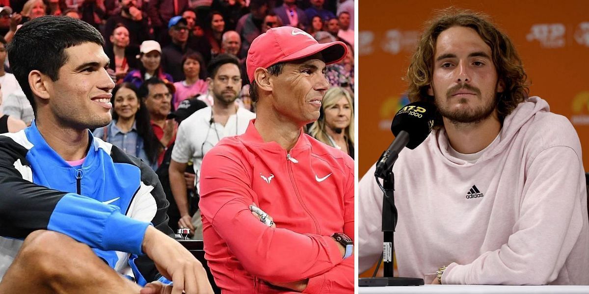 Stefanos Tsitsipas says Rafael Nadal spotted Carlos Alcaraz in 2019 itself (Source: GETTY)