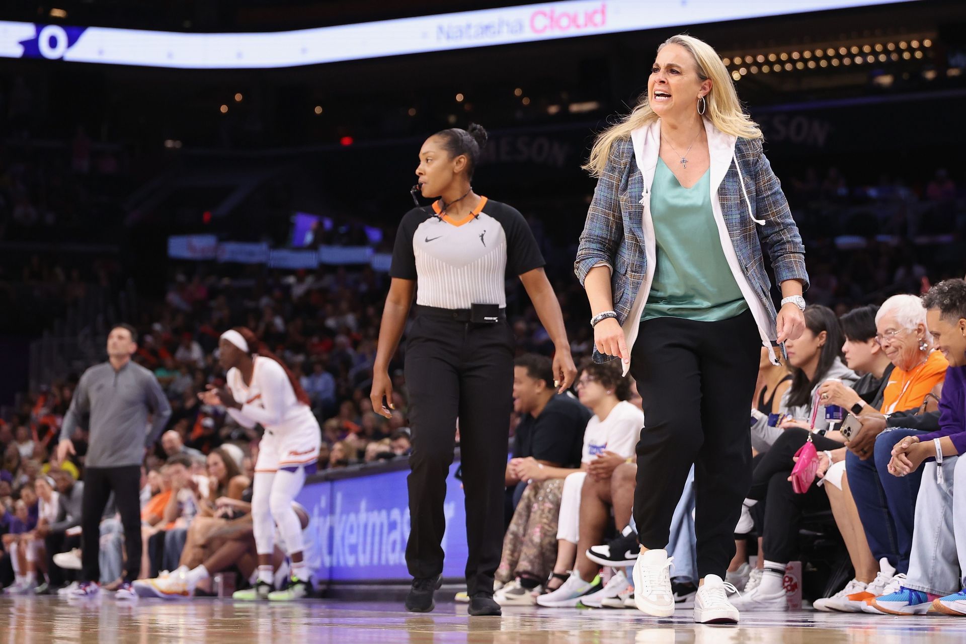 Las Vegas Aces coach Becky Hammon