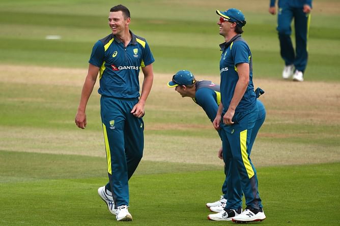 "Taken a little bit out of context" - Pat Cummins clarifies Josh Hazlewood's comments about England's fate in T20 World Cup 2024
