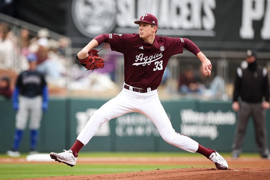 Who is pitching for Texas A&M today? All eyes on Aggies in 2024 College