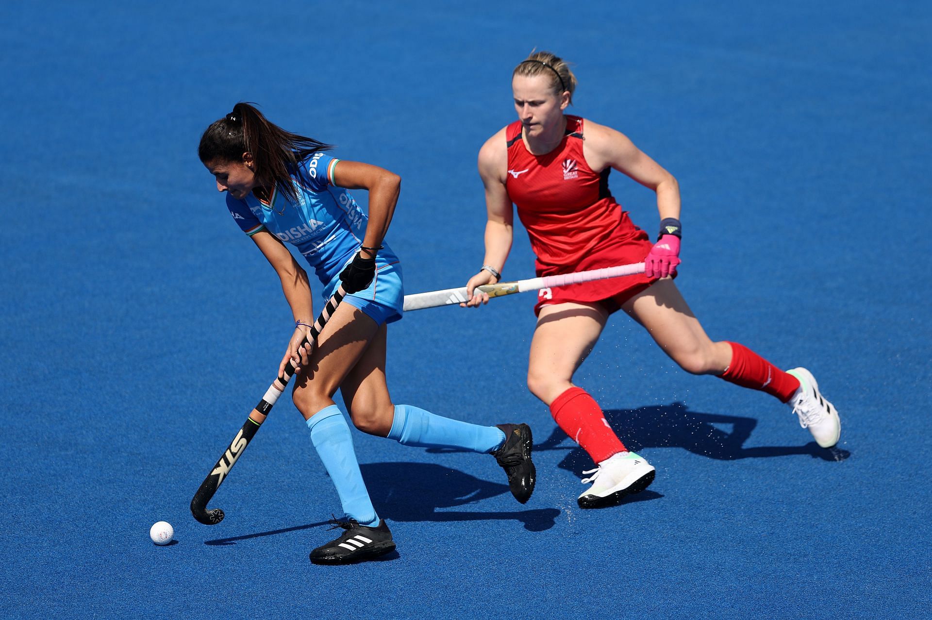 Great Britain v India - FIH Pro League Women