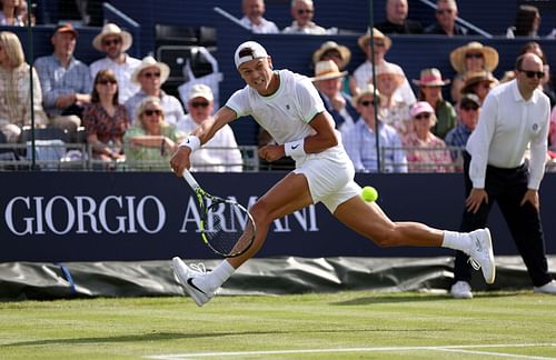 Rune at the Giorgio Armani Tennis Classic 2024