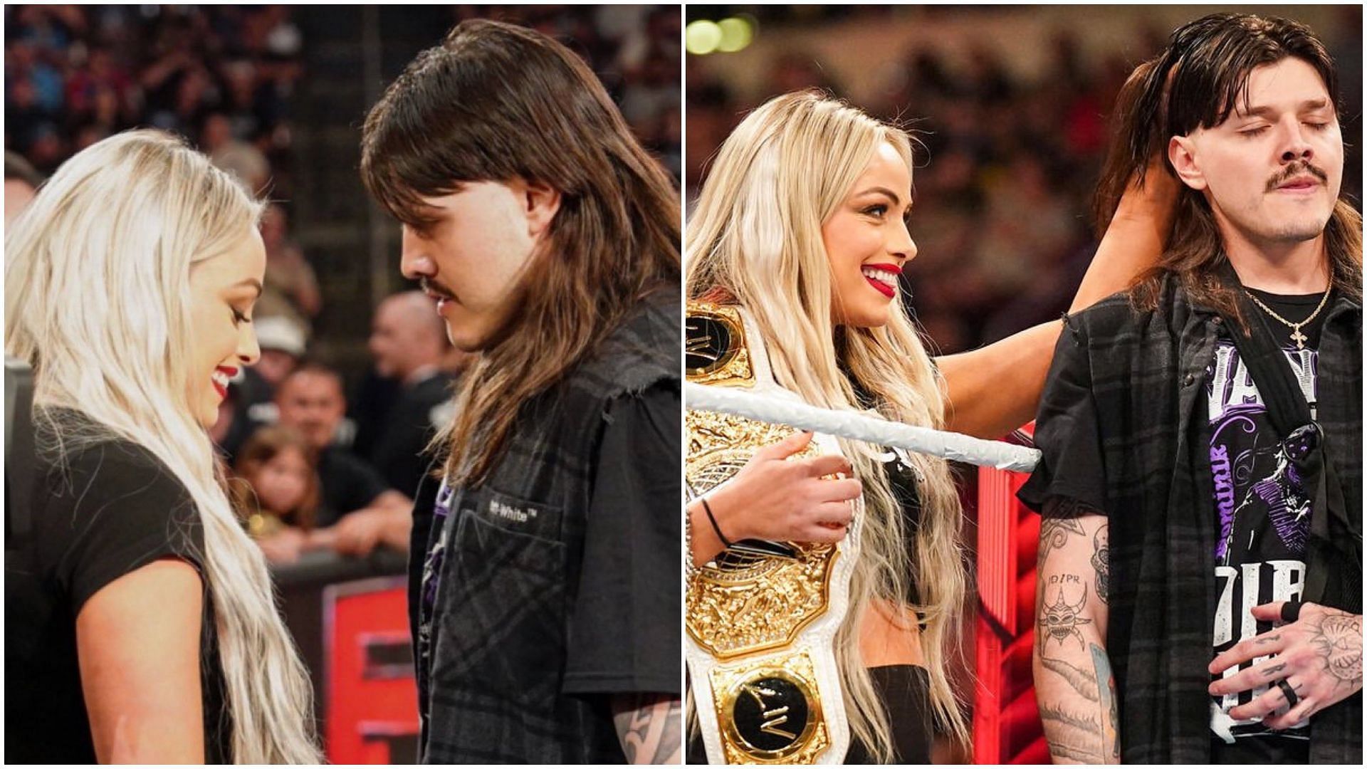 Liv Morgan and Dominik Mysterio on WWE RAW. (Image source: Morgan