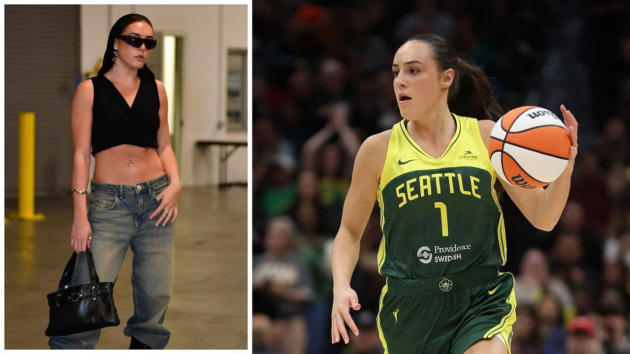 WNBA fans react as Nika Muhl turns heads with stylish pregame outfit.