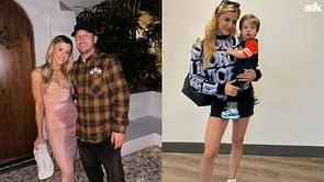 "From driving a fake fire truck to a real one" - Alex Bregman's wife Reagan shares adorable moment of son Knox living a dream day