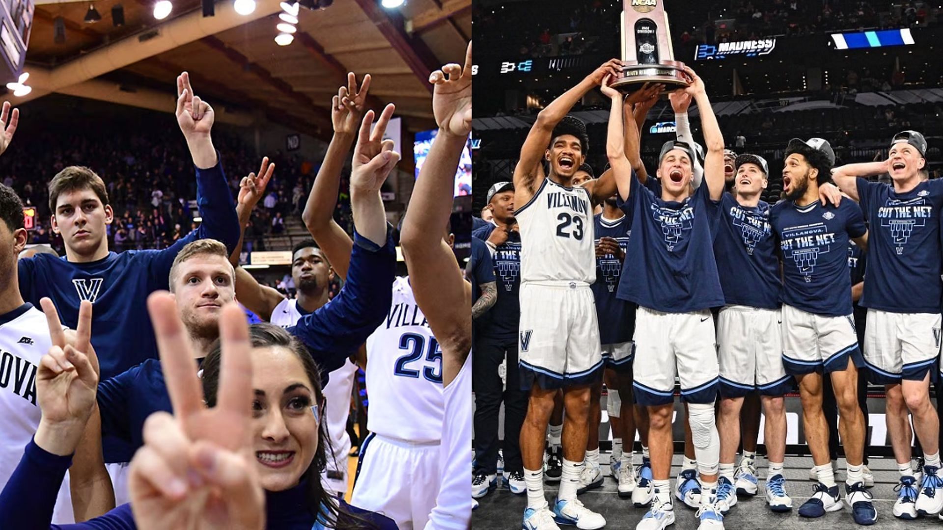 Images courtesy of Villanova and NCAA