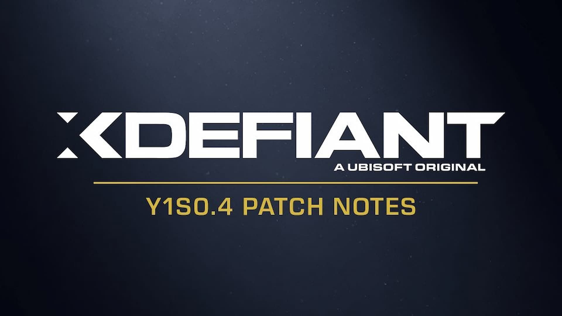 XDefiant patch notes