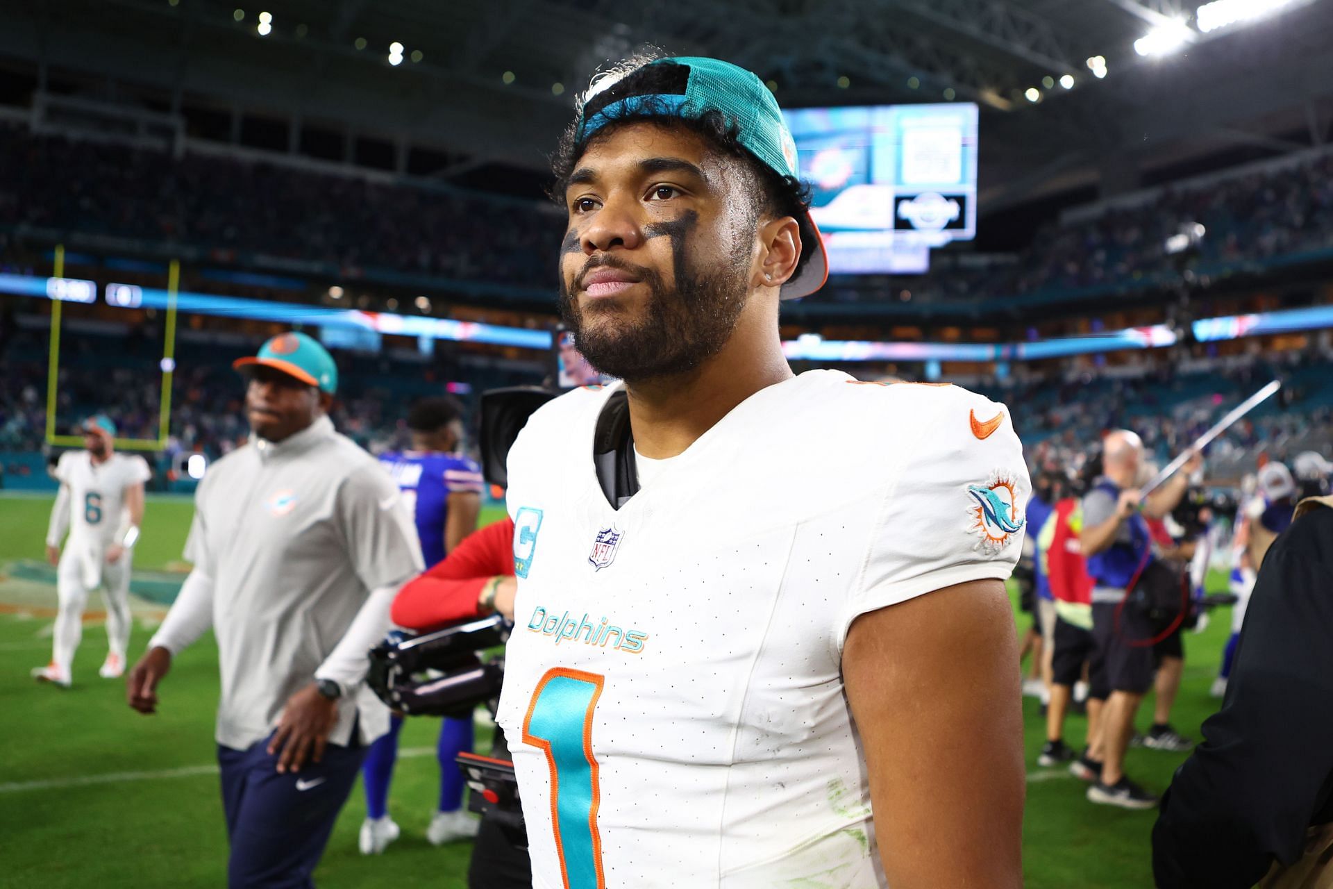 Tua Tagovailoa at Buffalo Bills vs. Miami Dolphins