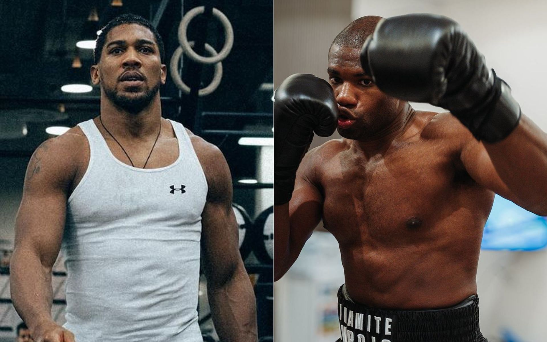 Daniel Dubois: Security forced to step in after Anthony Joshua threatens to  "smash a chair" across Daniel Dubois' face during explosive face-to-face  sit down