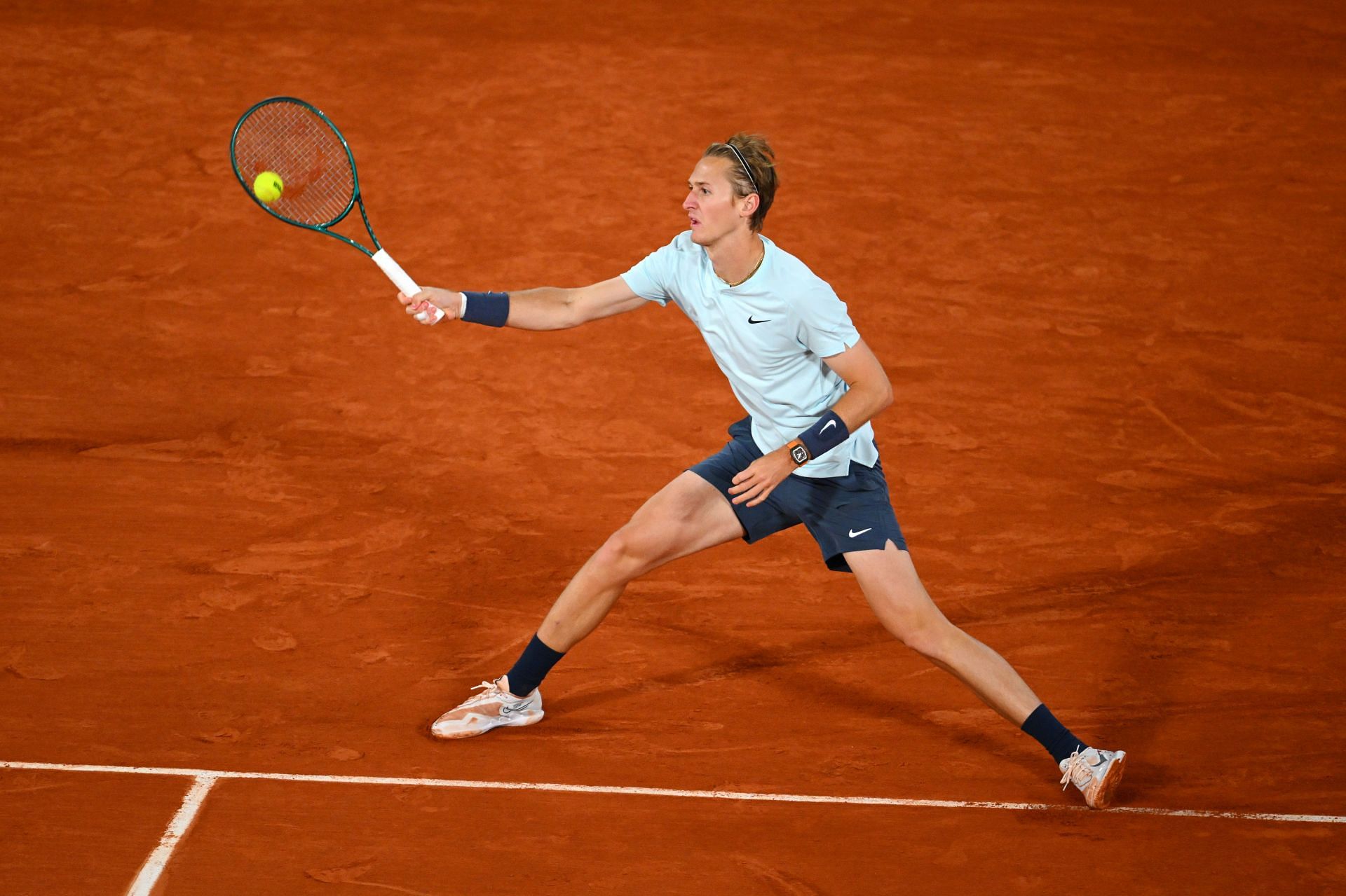 Korda at the 2024 French Open