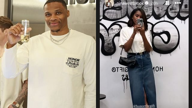 In Photos: Russell Westbrook keeps it casual in classic all-white ...
