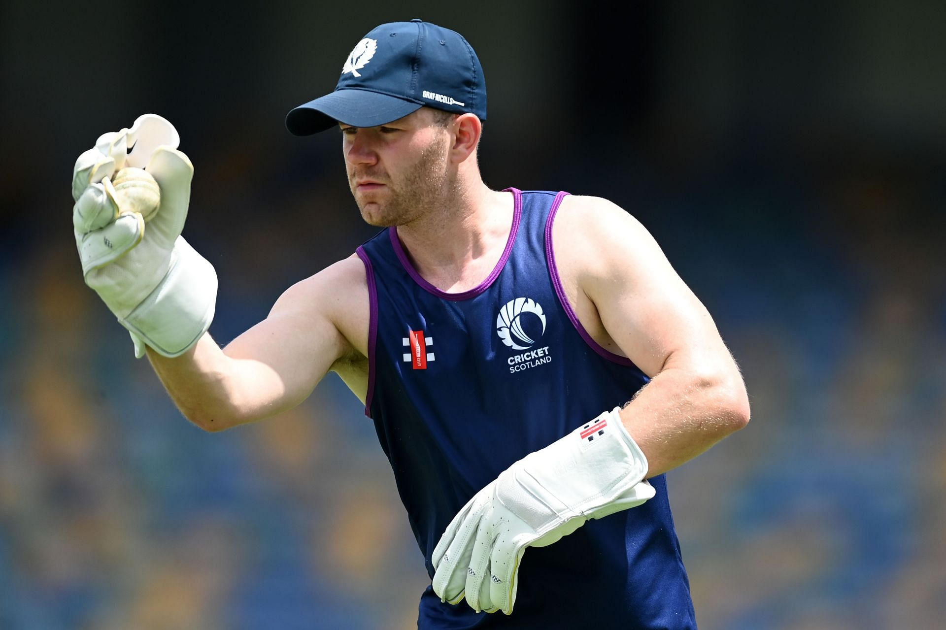 England & Scotland Net Sessions - ICC Men's T20 Cricket World Cup West Indies & USA 2024