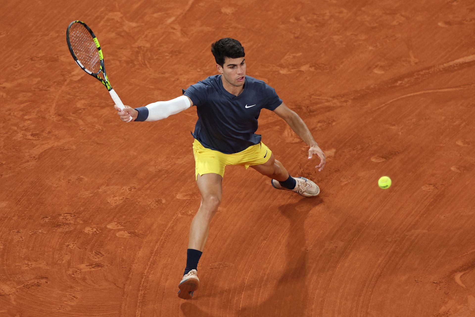 Carlos Alcaraz at the 2024 French Open