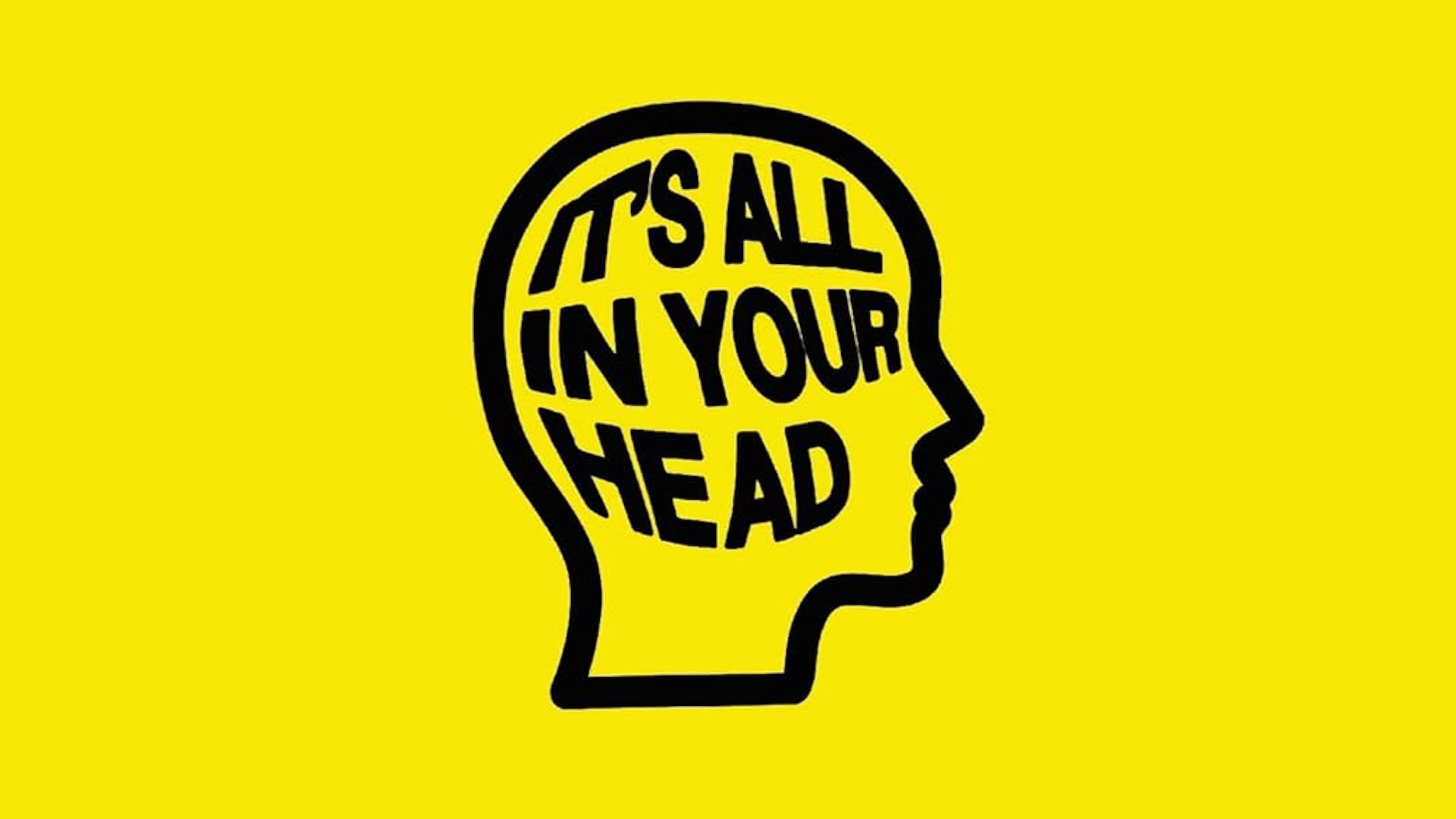 The cover art for Russ&#039;s book titled &quot;It&#039;s All In Your Head&quot; (Image via Amazon)