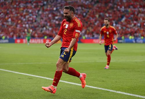 Carvajal has impressed this season for Los Blancos.