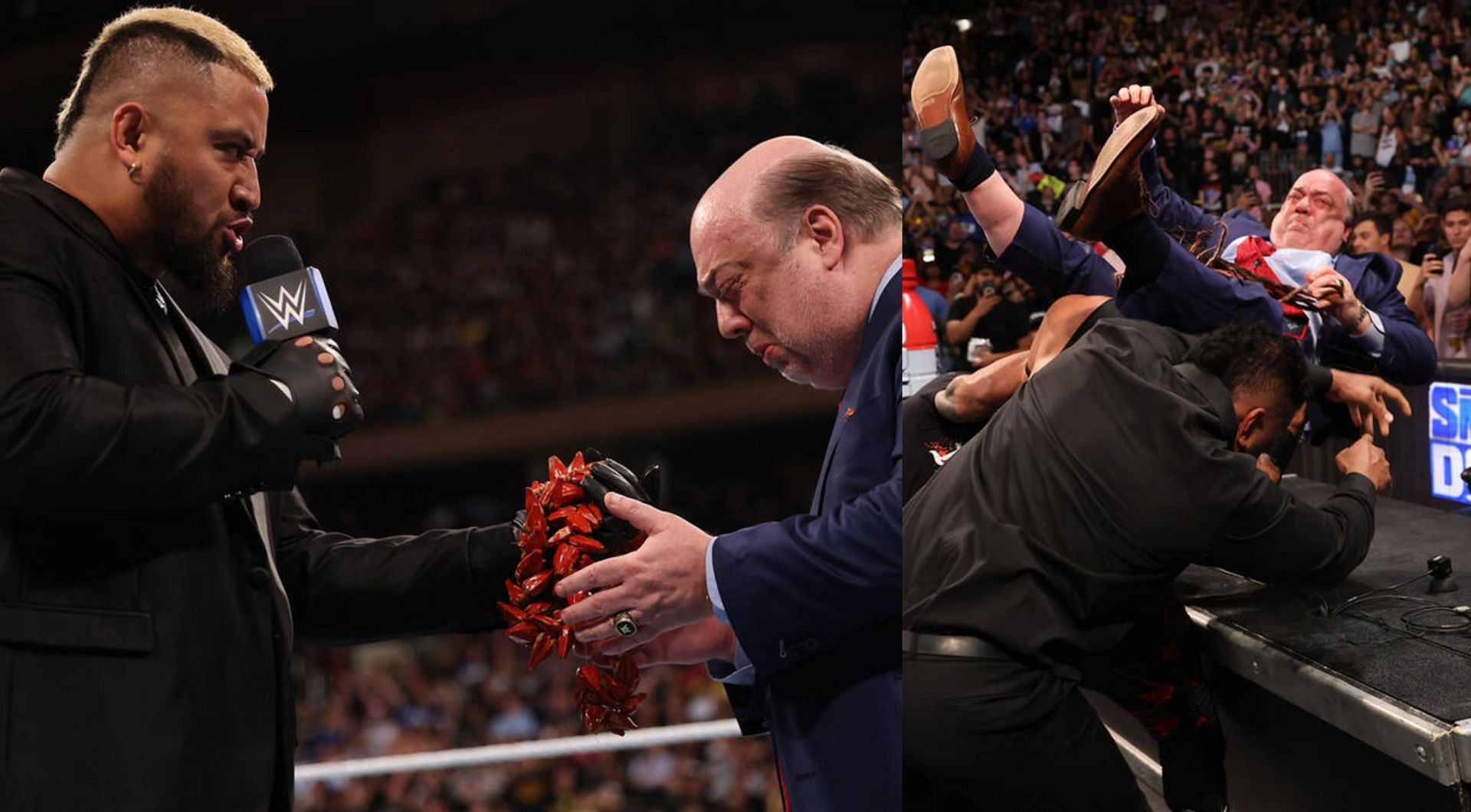 WWE SmackDown में पॉल हेमन पर हमला हुआ (Photo: WWE.com)