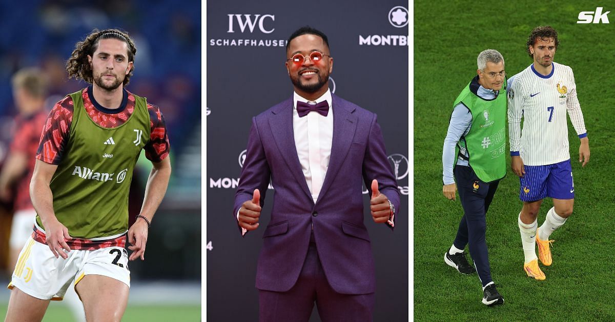 Evra reacts to hilarious miss from Rabiot and Griezmann in France vs Netherlands at Euro 2024