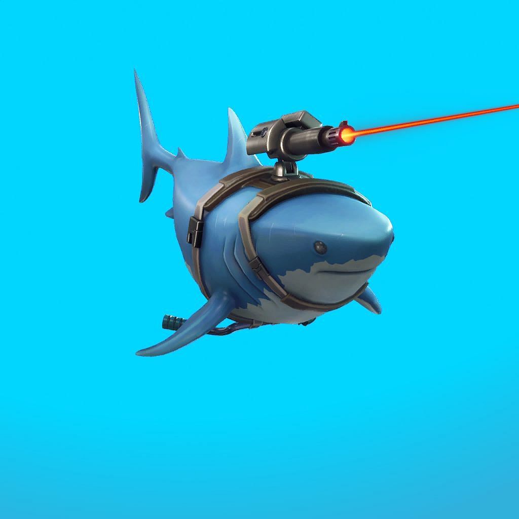 The cozy shark is an adorable Glider to use in-game (Image via Epic Games)