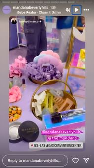 Mandana Beverly Hills IG handle