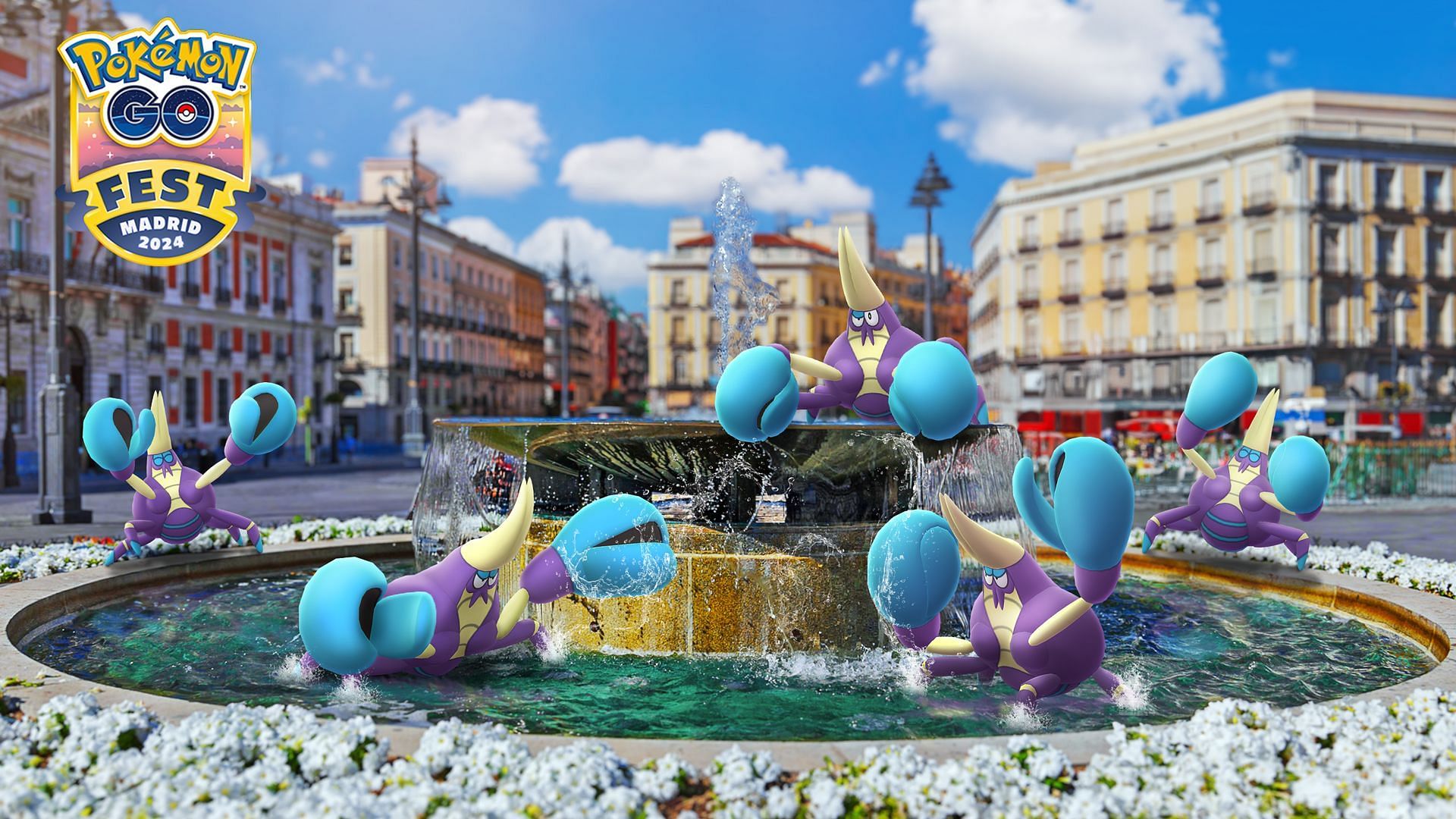 Crabrawlers are everywhere in GO Fest 2024: Madrid (Image via Niantic)