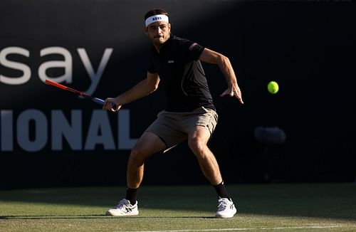 Taylor Fritz at the 2024 Rothesay International in Eastbourne