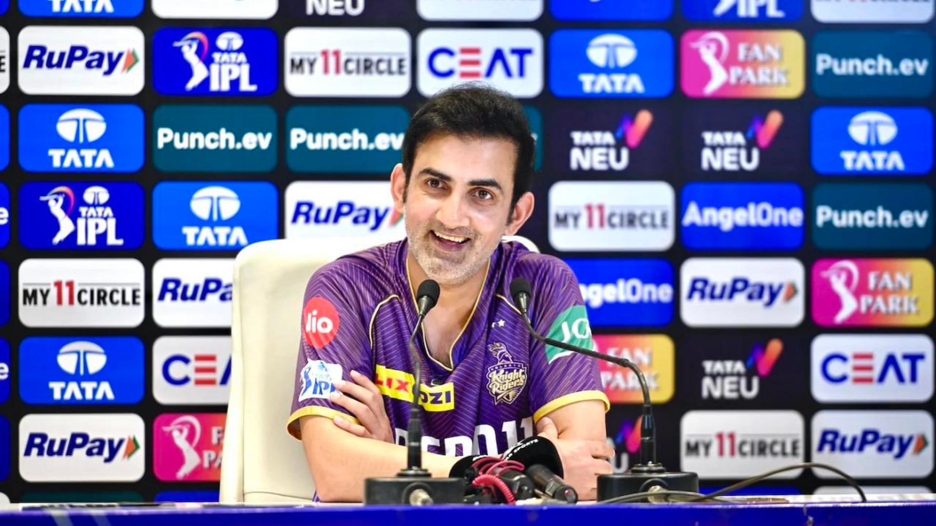 Gautam Gambhir (Image credits: KKR)