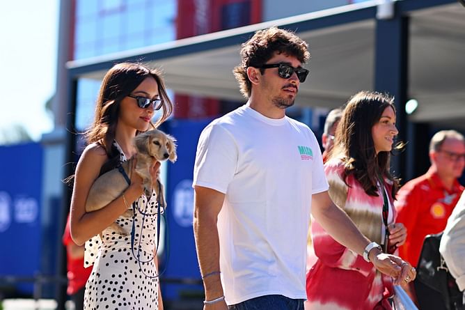 “Leo’s reaction precisely”: Charles Leclerc’s girlfriend Alexandra Saint Mleux hits back at complaints about their pet’s well-being