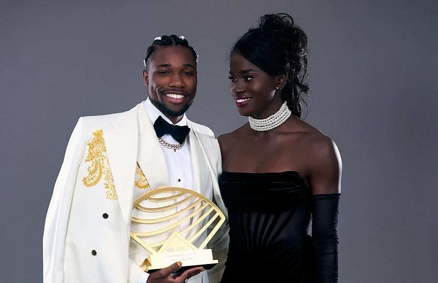 Noah Lyles and Junelle Bromfield