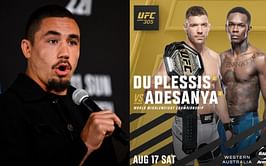 Robert Whittaker reverses stance on being replacement for Dricus du Plessis vs. Israel Adesanya: "I’m no one’s backup fighter"
