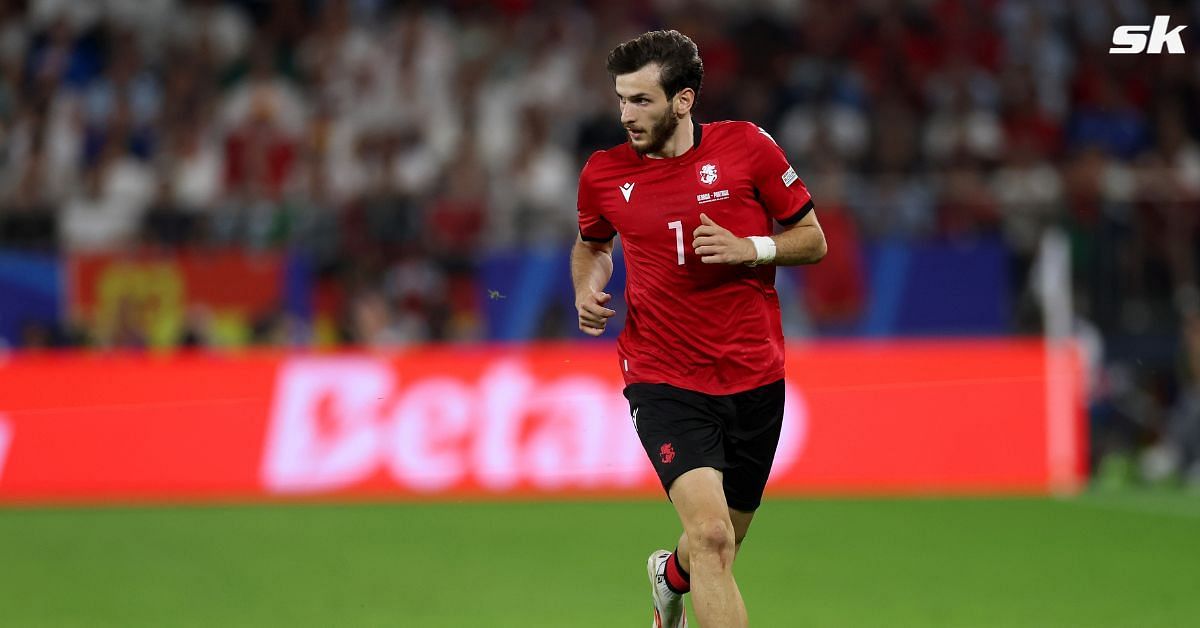 Georgia attacker Kvicha Kvaratskhelia