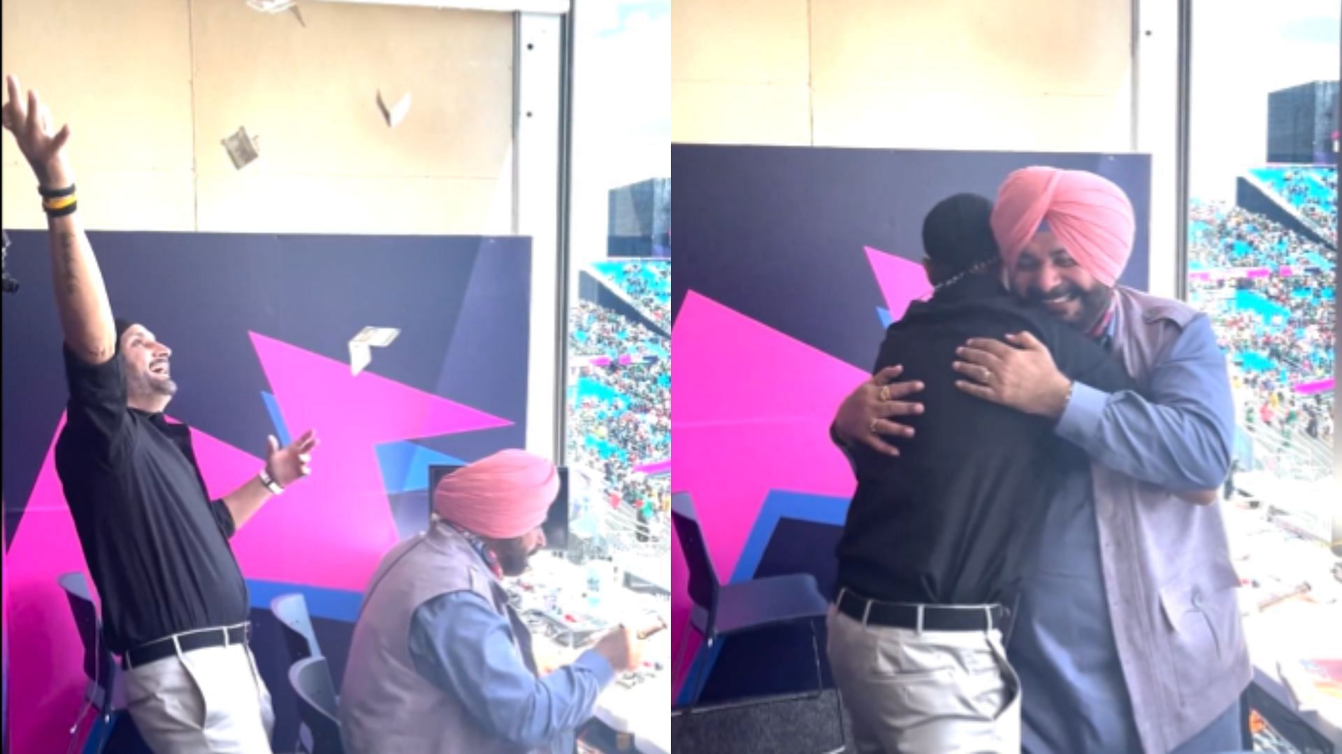 Harbhajan Singh Navjot Singh Sidhu 