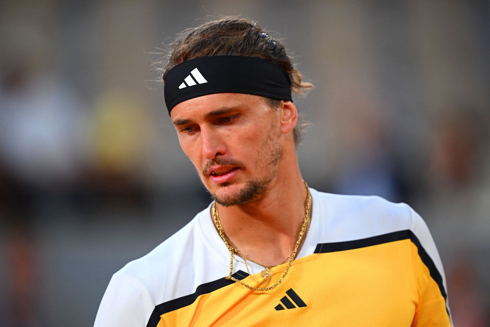 Alexander Zverev at the 2024 French Open.