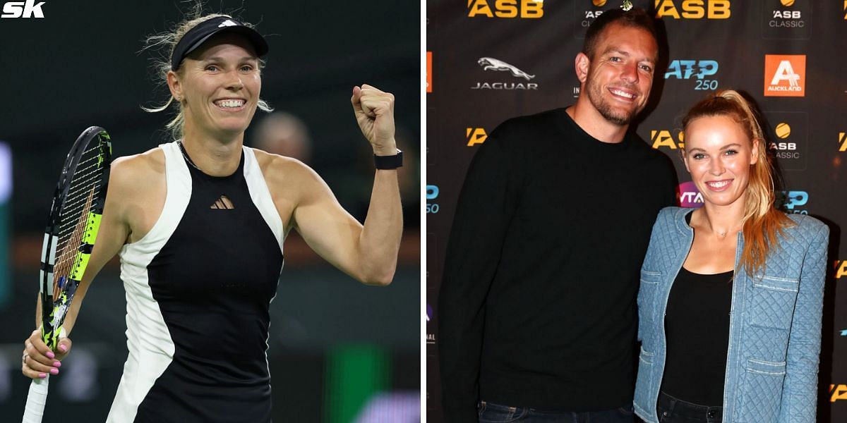 Caroline Wozniacki's husband David Lee "proud" of Dane as she earns