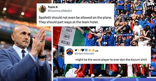 “Part ways at the team hotel”, It’s ridiculous” - Fans want Luciano Spalletti sacked for trusting ‘worst player ever’ in Italy's Euro 2024 exit