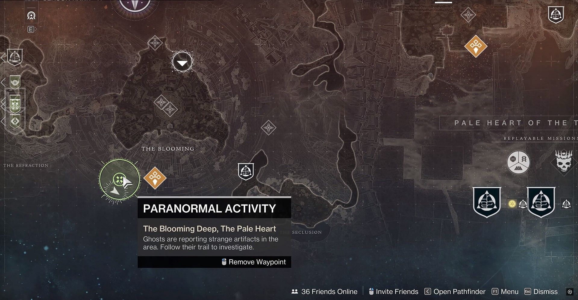 Paranormal Activity in The Blooming Deep in Destiny 2 (Image via Bungie)