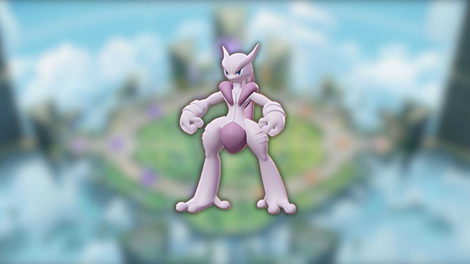 Mewtwo X in Pokemon Unite (Image via The Pokemon Company)