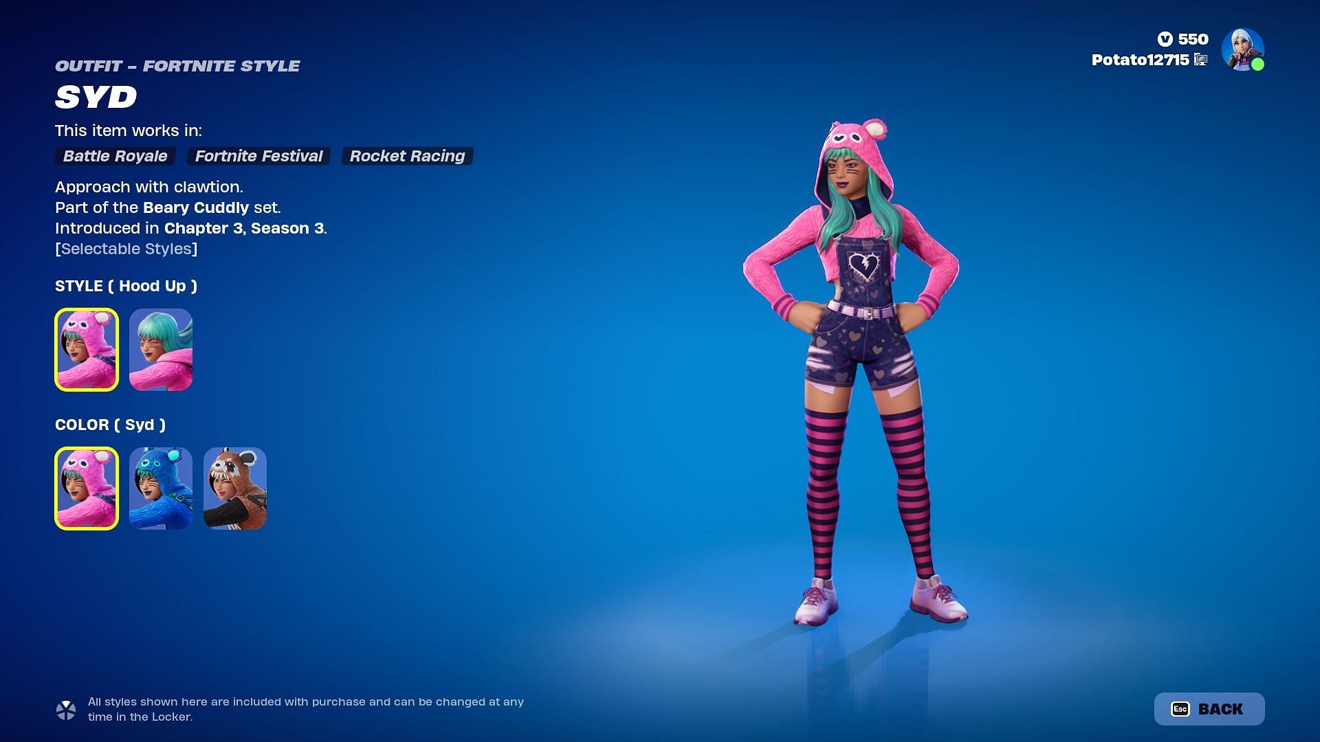 How to get Syd skin in Fortnite