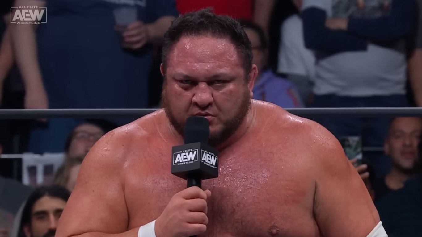 Samoa Joe is a former AEW World Champion