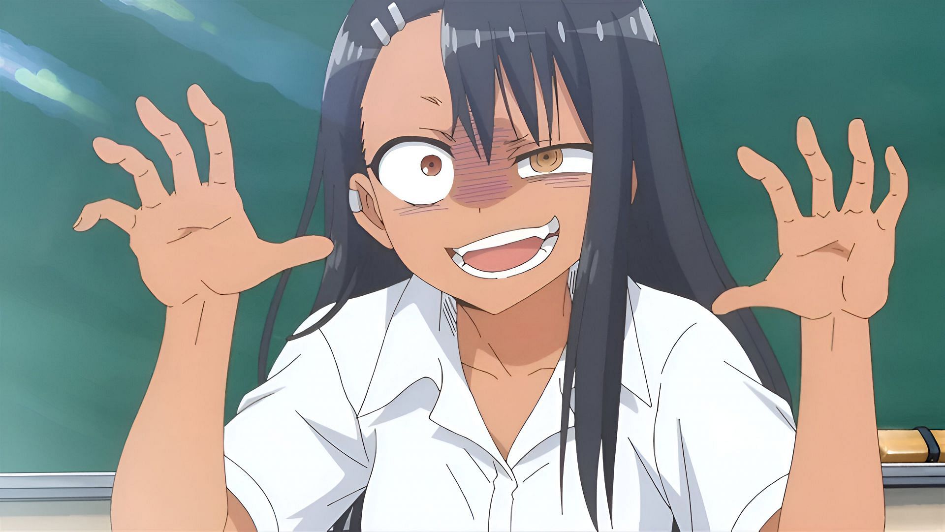 Nagatoro as seen in the anime (Image via Telecom Animation Film)