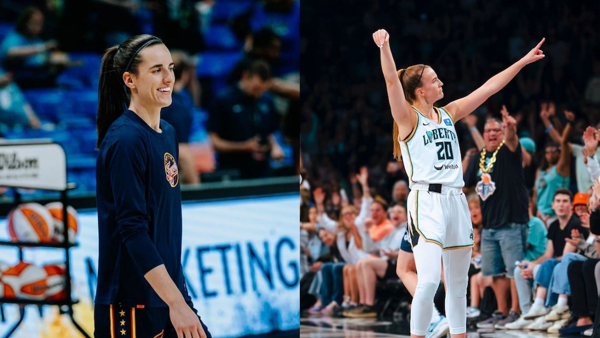 Indiana Fever vs New York Liberty Injury Reports for June 2 (Images via Caitlin Clark and Breanna Stewart