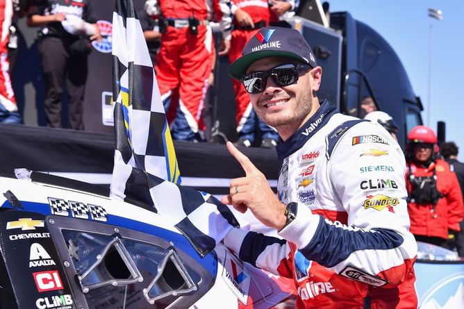 "A boring winner, perfect send off for fox" - NASCAR fans react to Kyle Larson's Sonoma Cup race triumph amid FOX farewell